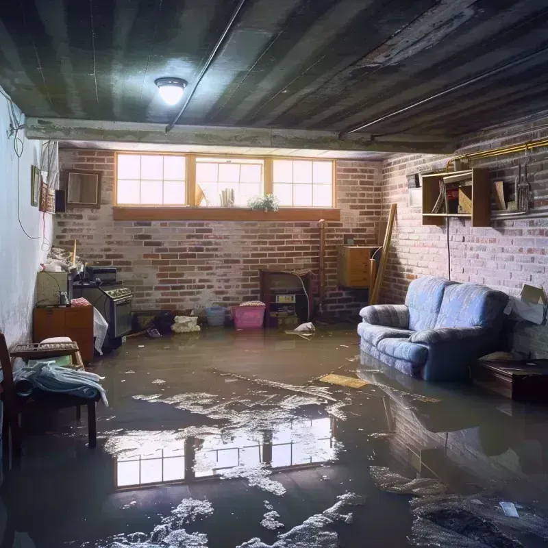 Flooded Basement Cleanup in North Mankato, MN